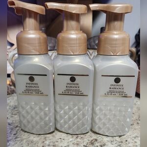 NWT Bath and Body Works "INFINITE RADIANCE" Foaming Hand Soap Bundle